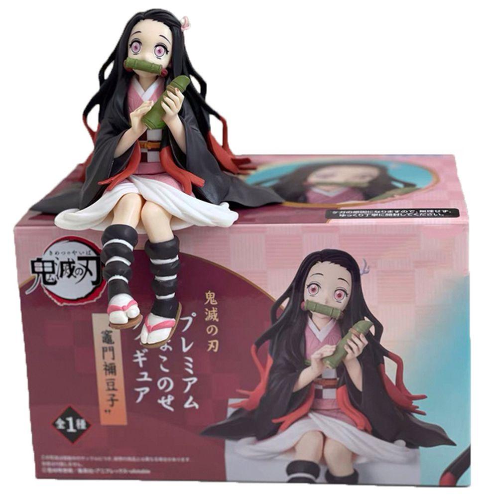 Mô hình nhân vật MMULCK anime Demon Slayer Shinobu Nezuko Uzui Tengen PVC dễ thương trang trí bàn làm việc đồ chơi bé