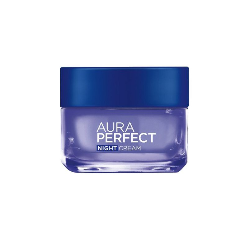 Kem dưỡng trắng da vitamin L'Oreal Paris Aura Perfect ban đêm 50ml (Kem đêm, kem ngày)