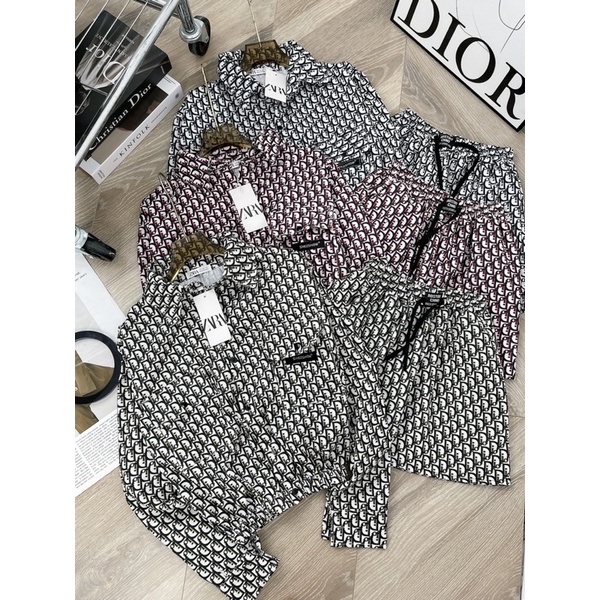 [ 𝐅𝐑𝐄𝐄 𝐒𝐇𝐈𝐏 ] SET THỂ THAO HỌA TIẾT CHỮ DI.OR