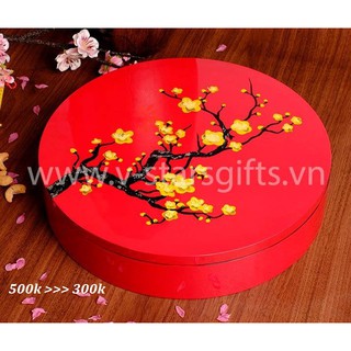 Hộp mứt tết sơn mài