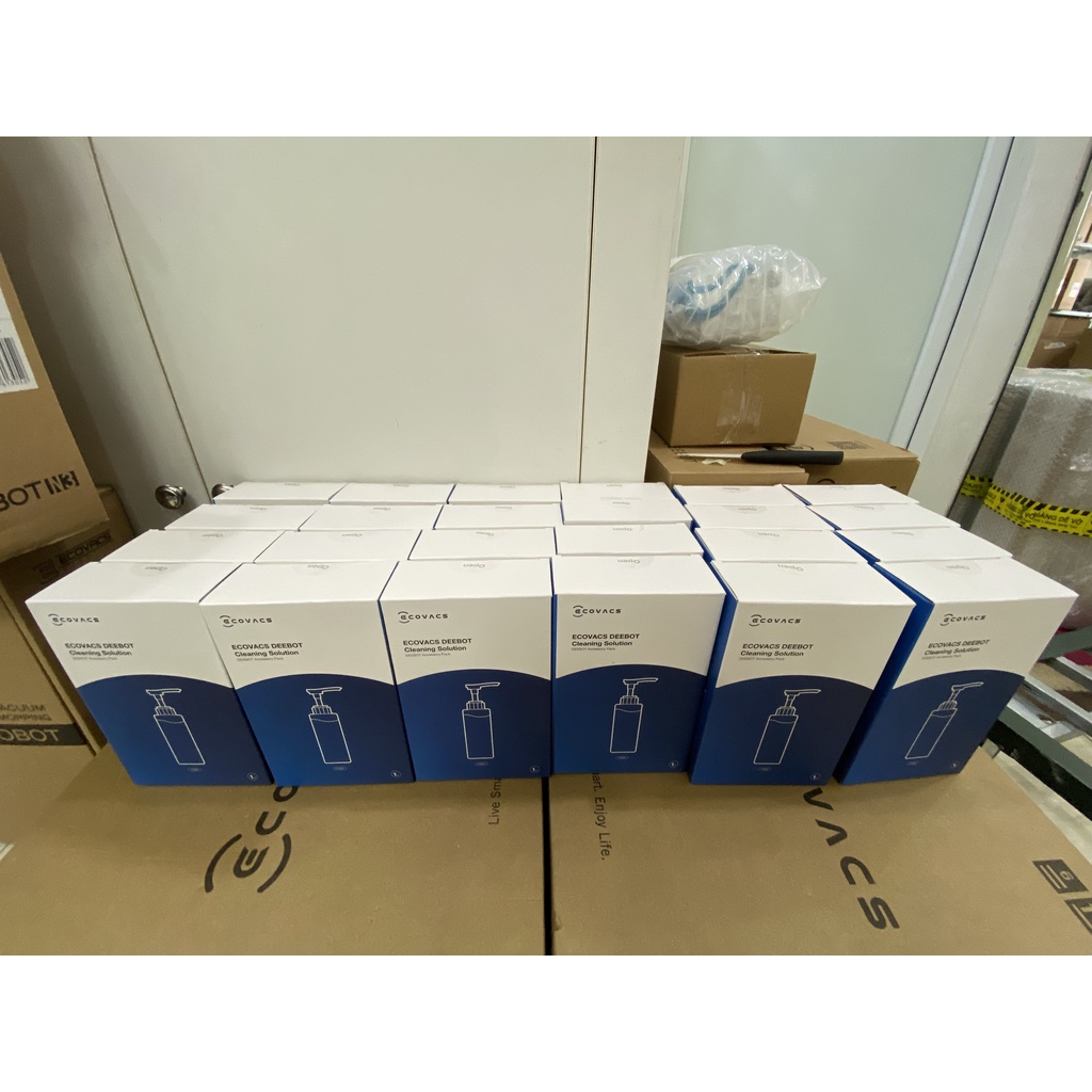 Nước lau sàn chính hãng cho Robot hút bụi Ecovacs Deebot T8, T9, T10, X1 Omni, X1 Turbo, N9 plus Dreame W10 110ML