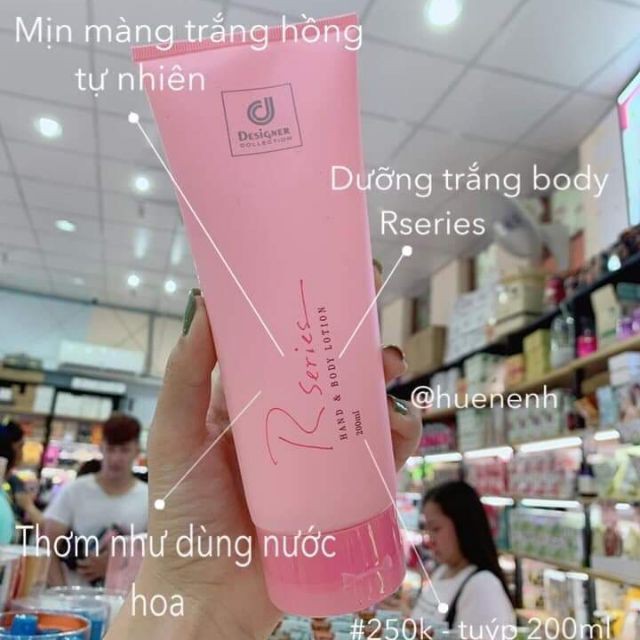 {Chính Hãng} Dưỡng Thể Hương Nước Hoa Hồng Designer R series 200ml