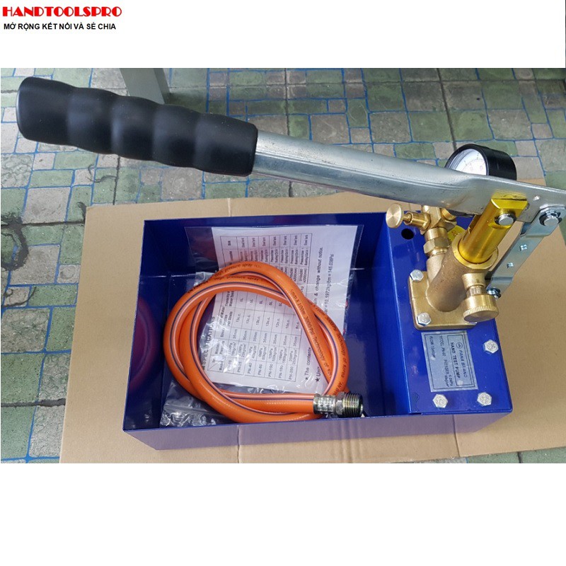 Bơm thử áp lực đường ống 60kg/cm2 PN-60, PANA