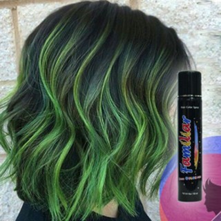 Keo xịt tóc màu Familiar 100ml - Màu H1 xanh lá