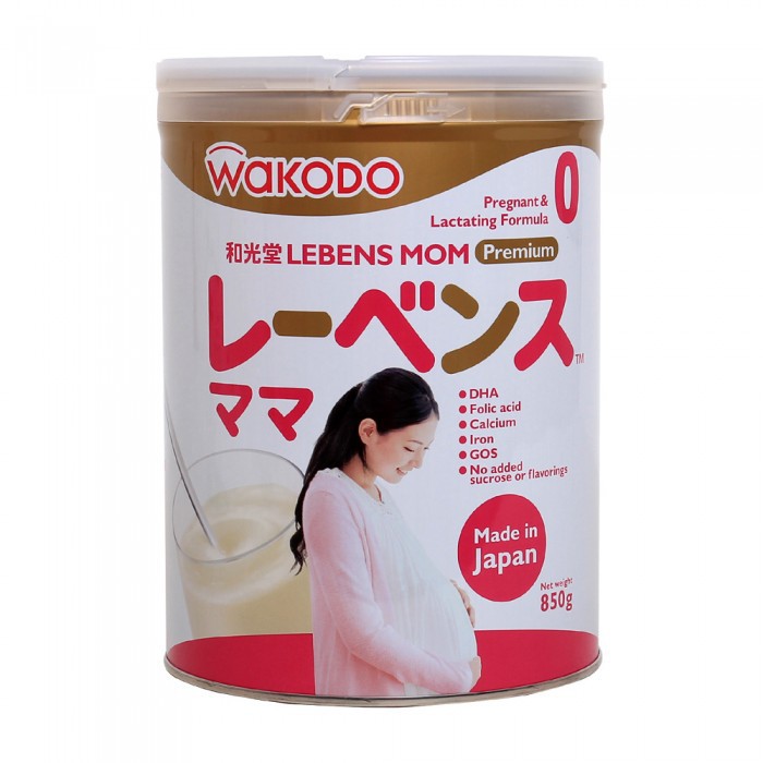 Sữa bột Wakodo Lebens Mom 850g ( 22/11/2019)