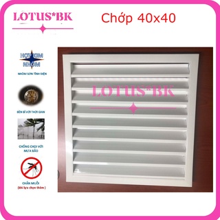 Louver 400x400 🏠𝐁𝐇 𝟏𝟐 𝐓𝐇𝐀́𝐍𝐆🏠 siêu đẹp, chống chuột, chống hắt mưa, Lam gió, chớp thông gió, Mặt gió ngoài trời