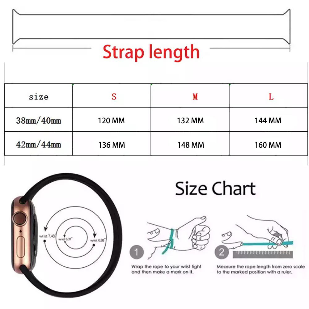 Dây Đeo Đồng Hồ for Apple 44mm 40mm 42mm 38mm Series 7 6 / 5 / 4 / 3 / 2 / 1 / Se