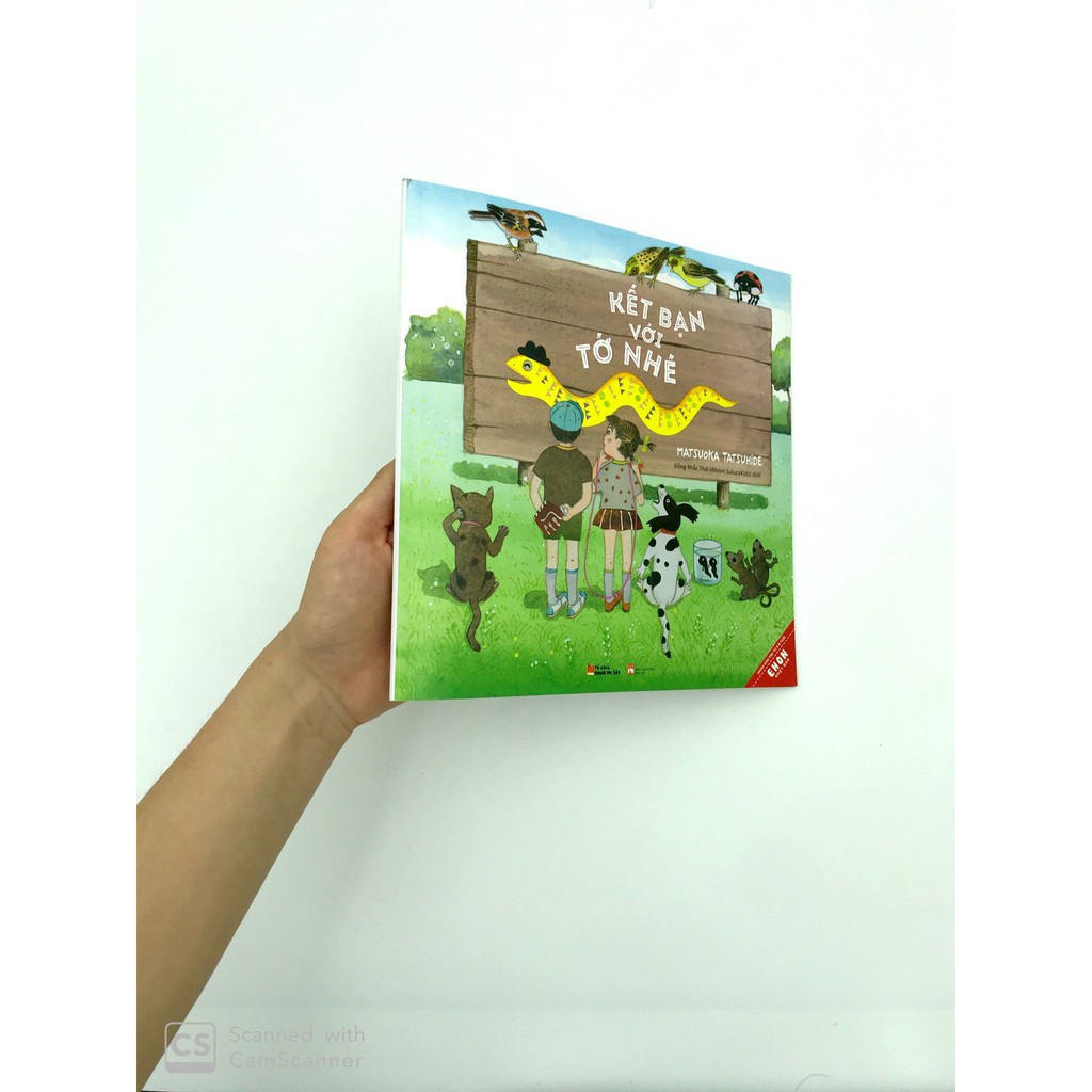 Sách Ehon Nhật Bản - Kết Bạn Với Tớ Nhé