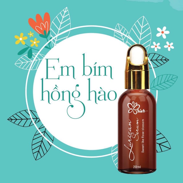 Briar Lucian Serum - Làm Hồng Nhũ Hoa, Hồng Vùng Kín, Nách Bẹn (Chai 20ml). Hàng Chính Hãng - Hiệu Quả Nhanh.