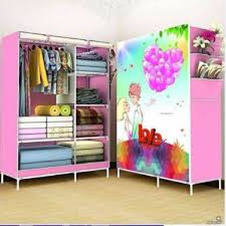 Tủ 3d 2 buồng 6 ngăn love