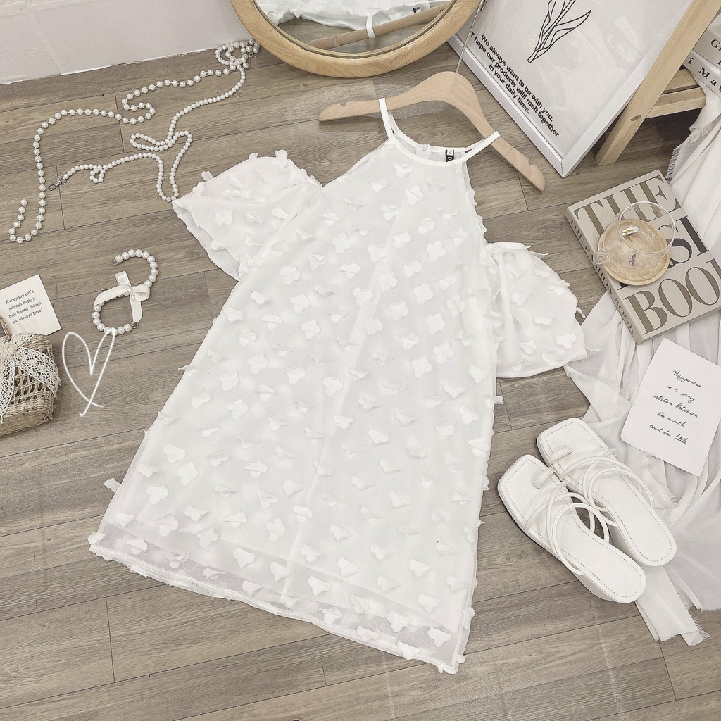 Váy cổ yếm tay rơi dáng suông V639 SUSTORE