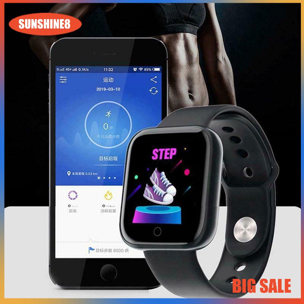 【SUN】Đồng hồ thông minh  Y68  cho IOS Android Phiên bản chủ đề đa chế độ