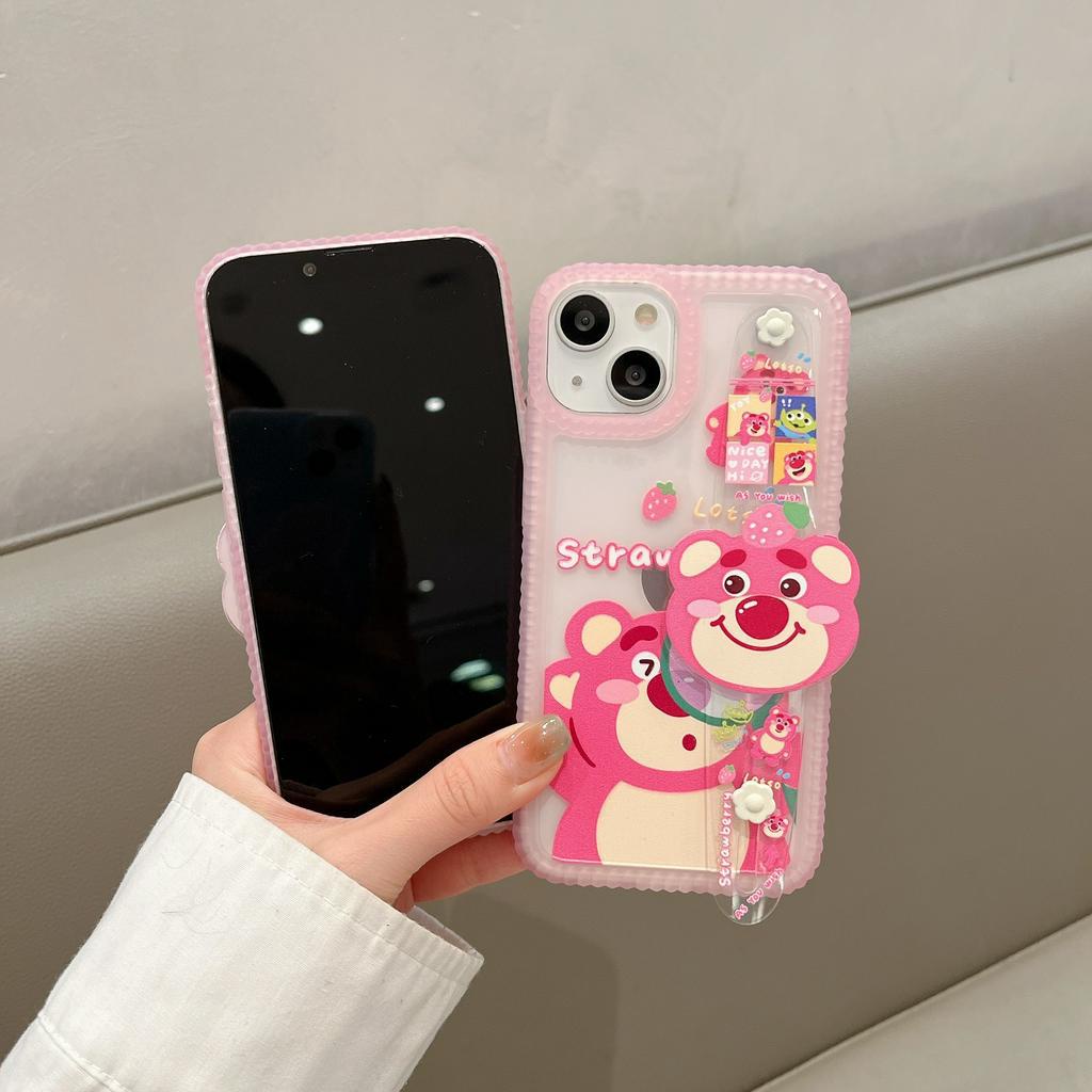 Ốp Điện Thoại Chống Sốc Hình Gấu Cho iPhone 14Promax / 14Pro / 14 / 13Promax / 13Pro / 13 / 12 / 11