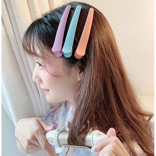 Combo 3 Kẹp (Cặp) Tóc Bấm Mỏ Vịt Màu Pastel Hàn Quốc 7.5CM