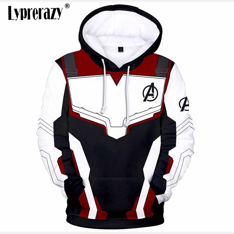 Áo hoodie 3D phong cách Avengers Endgame độc đáo cho nam nữ