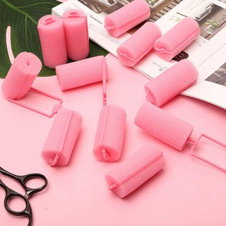 Set 12 lô cuốn tóc bằng xốp mềm mại