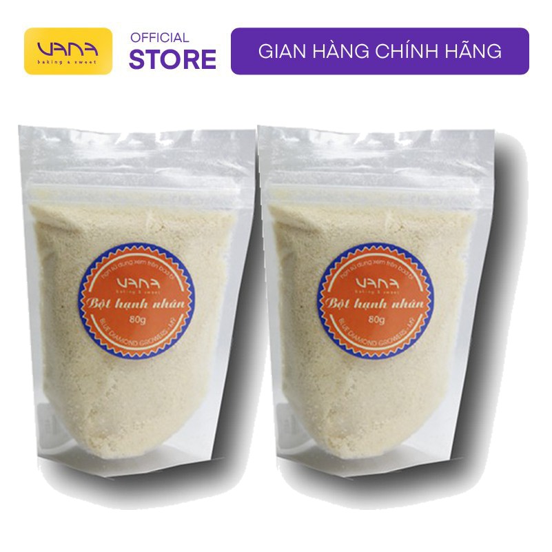 BỘT HẠNH NHÂN GÓI NHỎ 80G