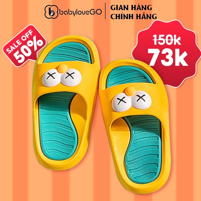 Dép Cho Bé Đế Bánh Mì 808 BabyloveGo Chống Trơn Trượt Sản Phẩm Chính Hãng