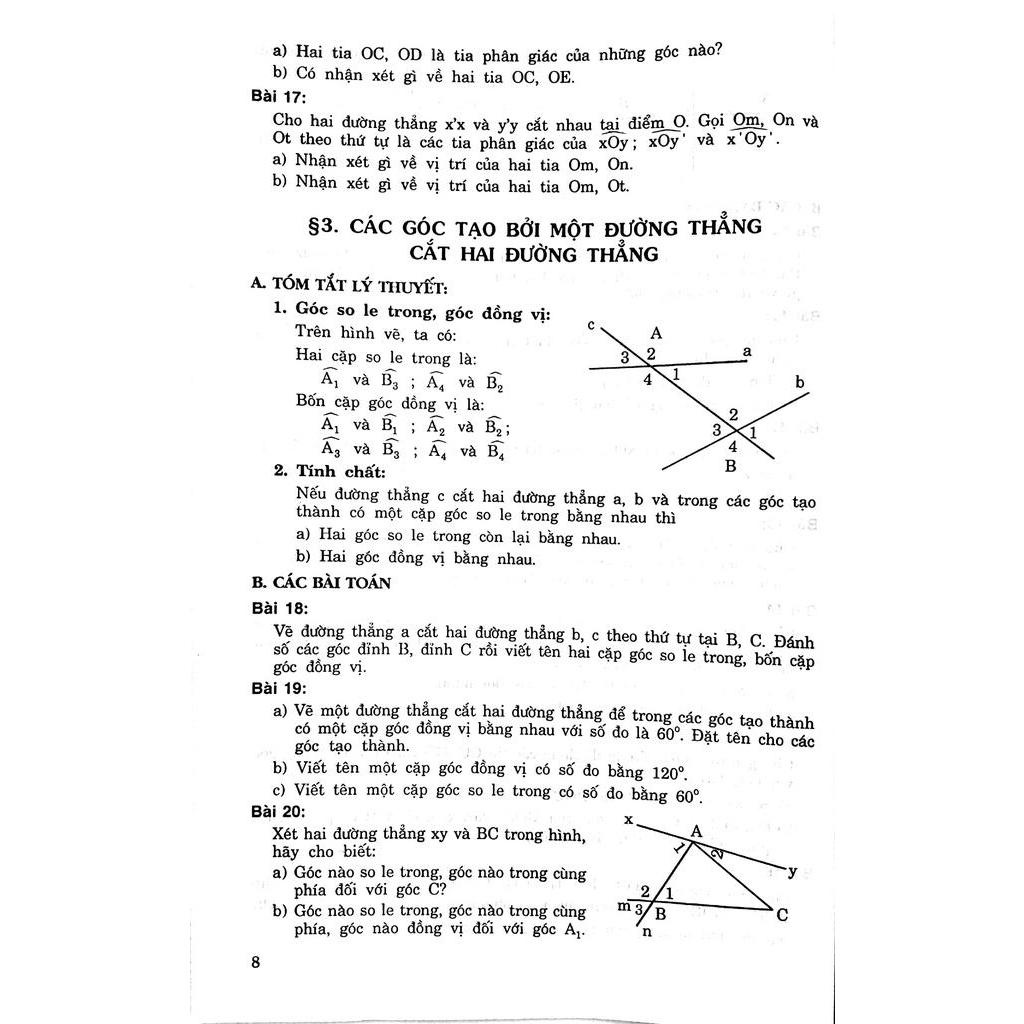 Sách Tuyển Tập Các Bài Toán Hay Và Khó Hình Học 7 (2020)