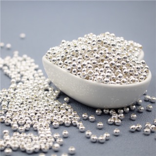 Charm bi bạc 3 mm dùng mix vòng tay