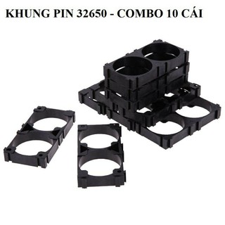 Compo 10 khung giữ pin 32650 1x2