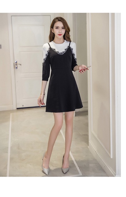 Đầm yếm hàn quốc tb0352