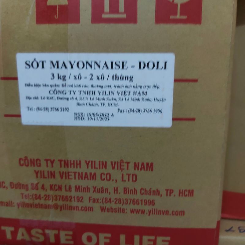 Sốt Mayonnaise 3kg