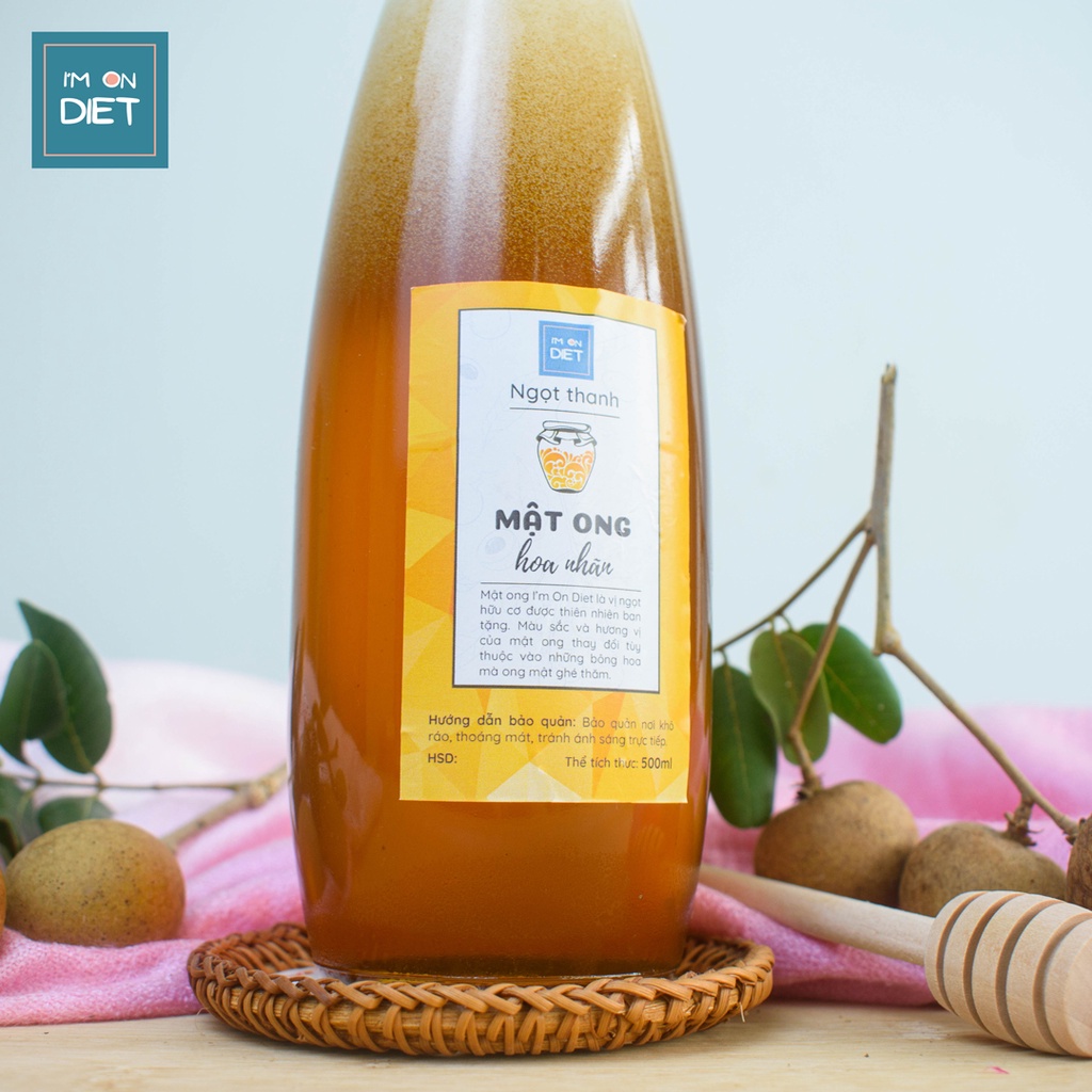 [500ml] MẬT ONG NGUYÊN CHẤT Hoa Nhãn - Hoa Cà Phê - Hoa Xuyến Chi - 3 Vị Thơm Ngon