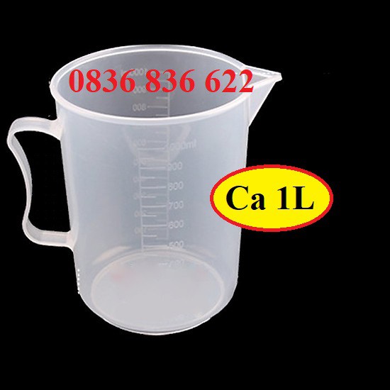 Combo bộ ca đong nhựa cao cấp các size từ 100 - 250 - 500 - 1L - 2L - 3L - 5L