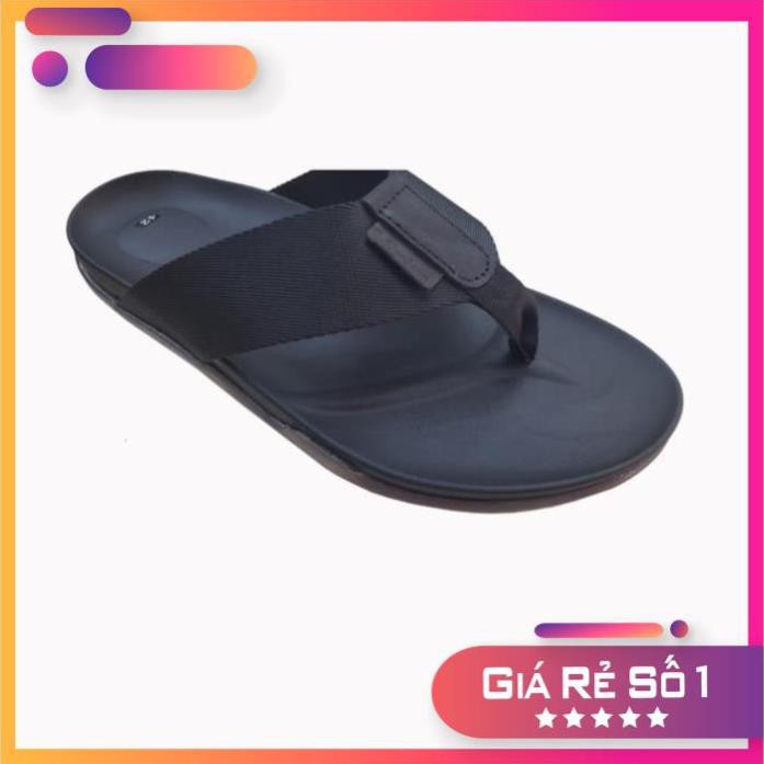 Dép Doctor Xỏ ngón Nam - Quai vải dù màu đen Sale 11 < :
