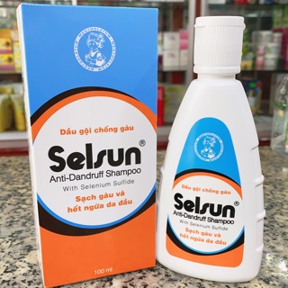 Dầu gội dưỡng ẩm da gàu selsun 50ml-100ml