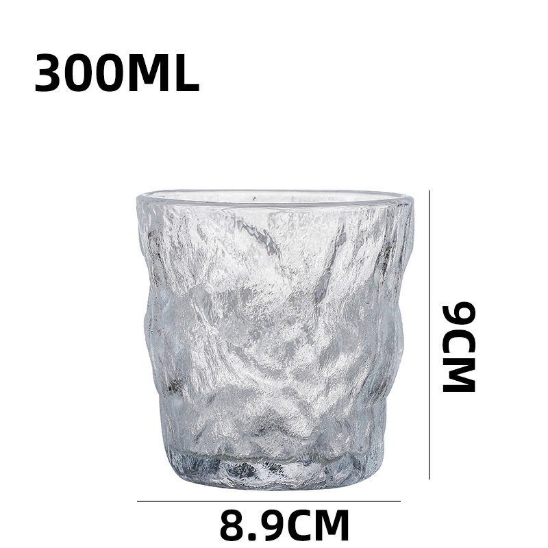Ly thủy tinh phủ tuyết Mờ ICE phong cách Nhật Bản