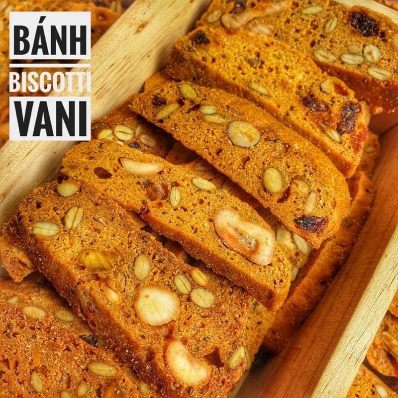 Banh Biscotti nguyên cám 100% ngũ cốc - mix vị - 250g [FREE SHIP] TỪ ĐƠN 50K, [Loại Đặc Biệt] Hàng ngon nhà làm