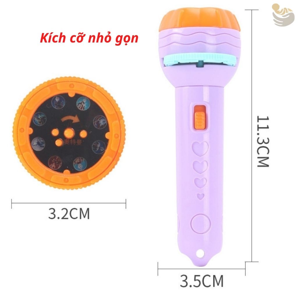Đèn Pin Máy Chiếu 24 Hình Cho Bé Yêu Thỏa Sức Khám Phá Vừa Chơi Vừa Học, Đèn Pin 3D Nhiều Chủ Đề Shop Mẹ Mốc
