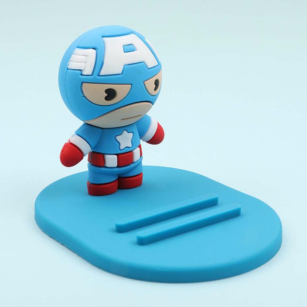 Giá Đỡ Điện Thoại / Máy Tính Bảng Họa Tiết Marvel Captain America / Spiderman Độc Đáo
