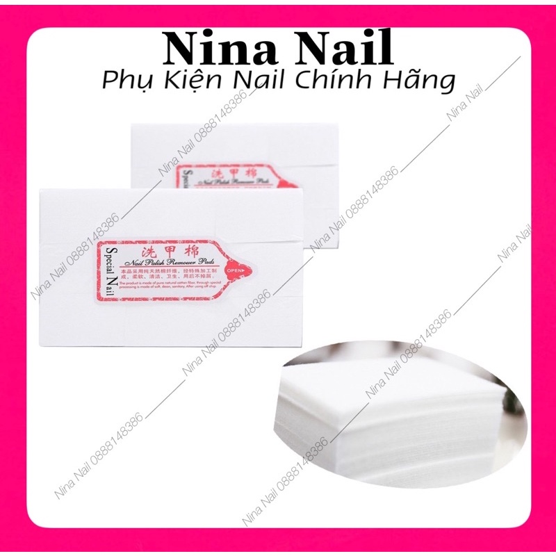 Giấy Lau Gel Nail , Giấy Lau Gel Cứng, Loại Xịn Cứng Không Xù