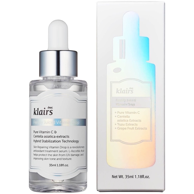 Tính Chất Serum Vitamin C Klairs Freshly Juiced Vitamin Drop 35ml