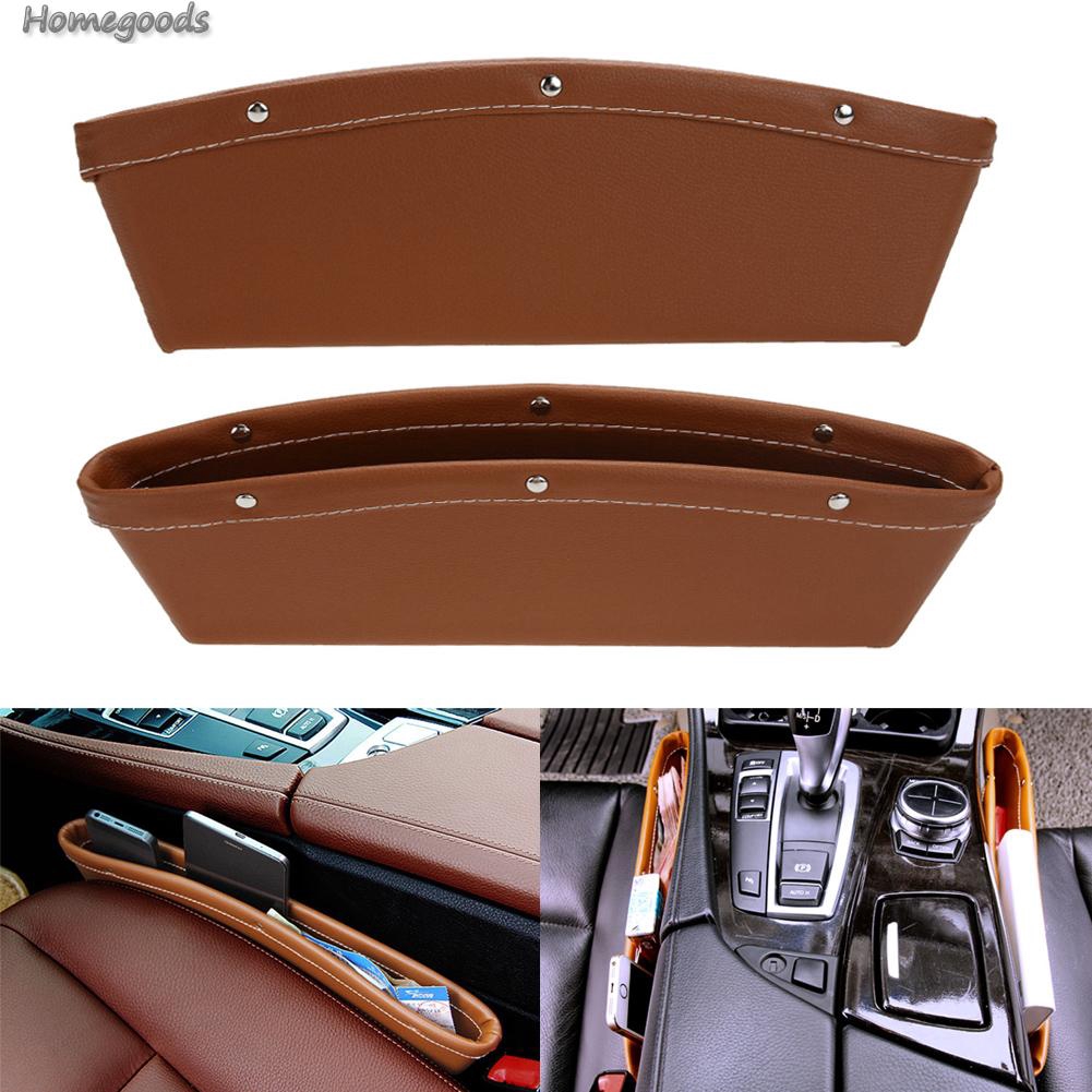 Good Shop❁Durable Vehicle Seat Leakage Proof Sundries Bag Phone Cards Coins Storage Box