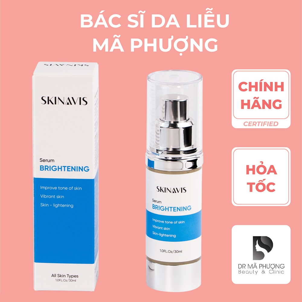 [CHÍNH HÃNG] Serum Dưỡng Trắng, Giảm Thâm SKINAVIS Brightening
