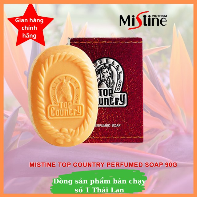 [Chính Hãng MISTINE] Xà Phòng, Xà Bông Tắm Con Ngựa TOP COUNTRY MISTINE Hương Nước Hoa Sản Xuất Tại Thái Lan_TiVa Mart