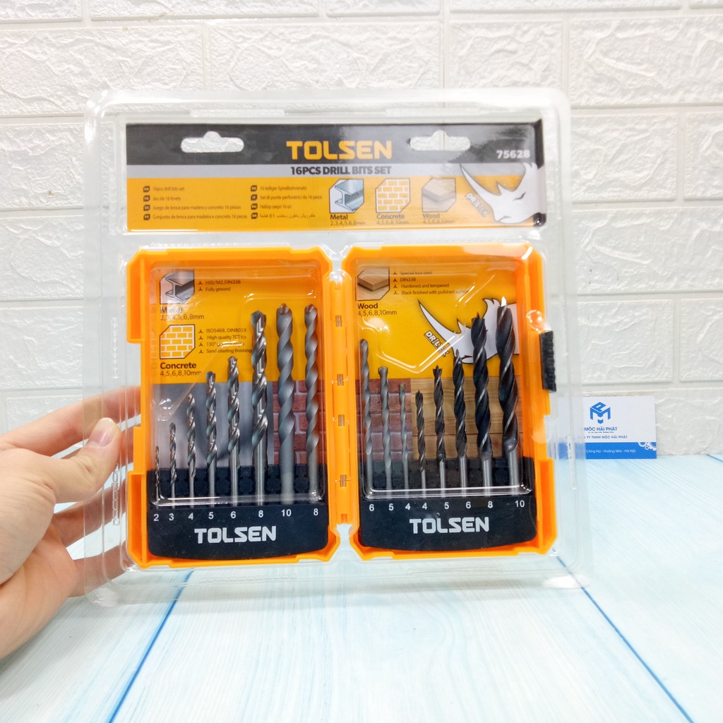 Hộp mũi khoan  Tolsen 75628