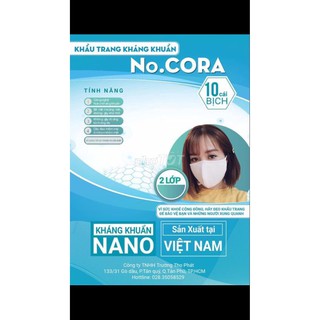 1 túi 10 cái Khẩu trang vải kháng khuẩn Chính hãng cty Trường Thọ Phát - đồ ăn vặt