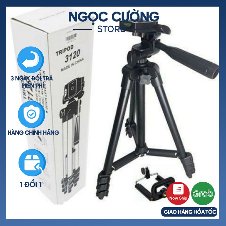 Gậy chụp ảnh tripod cao cấp 3110 3120 cứng cáp chắc chắn