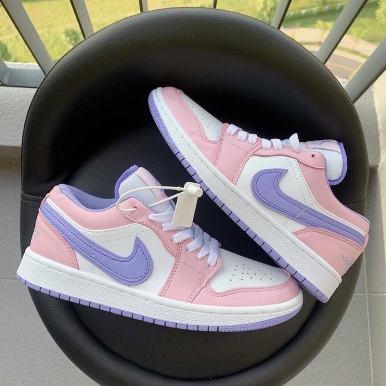 GIÀY THỂ THAO JD HỒNG TÍM THẤP CỔ FULL BOX