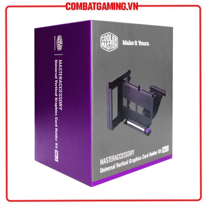 Bộ Dựng VGA Kèm Riser Cooler Master Vertical Graphics Card Holder Kit V2