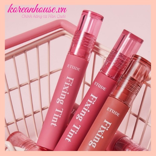 SON FIXING TINT ETUDE HOUSE SIÊU BÁM DÍNH LÂU TRÔI 4g 8 Colors