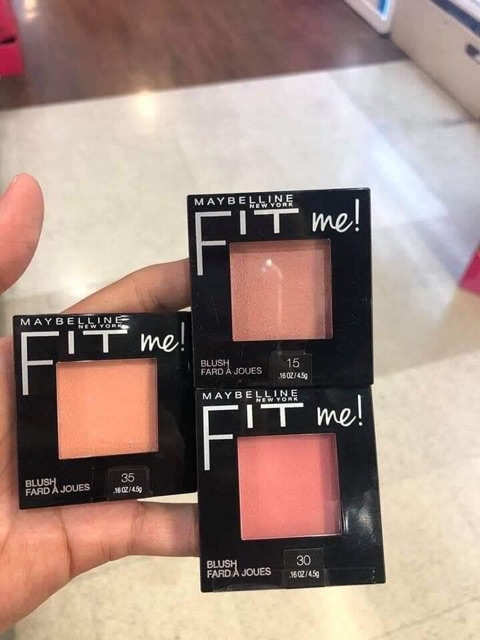 Phấn Má Hồng Maybelline Fit Me