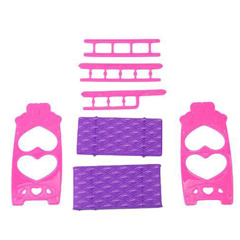 Bộ Mô Hình Giường Ngủ Công Chúa Vui Nhộn Dành Cho Bé Gái