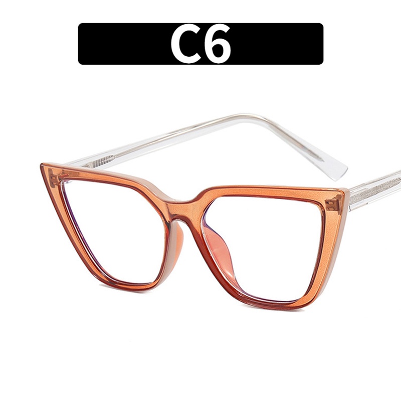 Kính Mát Mắt Mèo Chống Ánh Sáng Xanh Thời Trang Phương Tây TR90