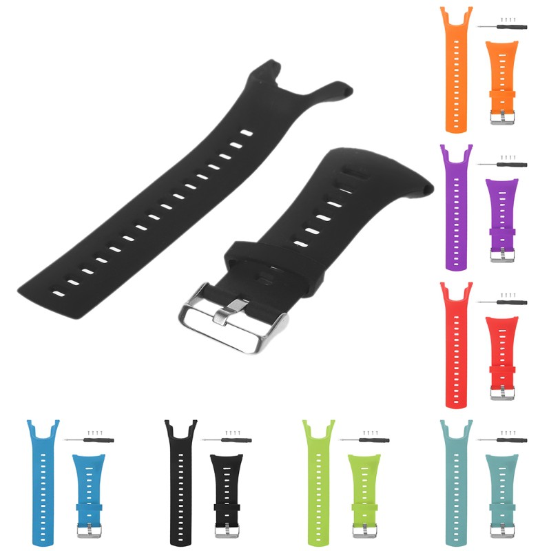 Replacement Silicone Sport WristBand Smart Strap For Suunto Ambit Series 1/2/3